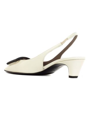 Dorien bone white leather slingback ROBERTO FESTA | DORIENBONE